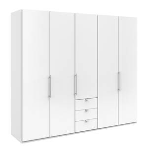 Armoire à portes pliantes Loft VI Blanc - Hauteur : 216 cm