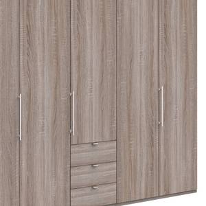 Armoire à portes pliantes Loft VI Imitation chêne truffier - Hauteur : 216 cm