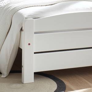 Lit Ivi Blanc - Bois massif - 100 x 63 x 208 cm