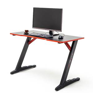 Gaming-tafel mcRacing Basic 7 carbon look/zwart