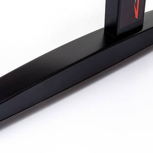 Bureau gamer mcRacing Basic 8 Imitation carbone / Noir et rouge - Largeur : 160 cm