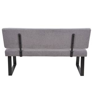 Banc Scalea II Microfibre / Acier - Gris