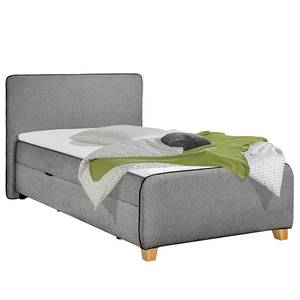 Letto boxspring Cottage Grove Color grigio chiaro - 140 x 200cm