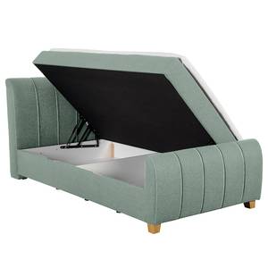 Lit boxspring Noble County Menthe - 180 x 200cm