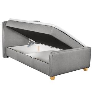 Boxspringbett Susville Hellgrau - 160 x 200cm