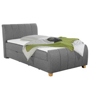 Boxspringbett Noble County Dunkelgrau - 100 x 200cm