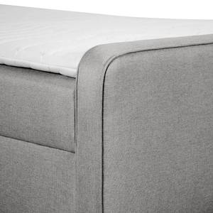 Letto boxspring Susville Color grigio chiaro - 100 x 200cm