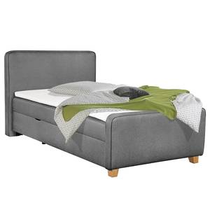 Boxspringbett Susville Dunkelgrau - 140 x 200cm