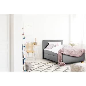 Letto boxspring Susville Grigio scuro - 140 x 200cm