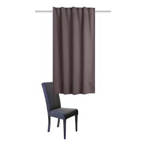 Rideau Sambin Polyester - Gris minéral - 140 x 145 cm