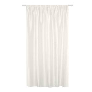 Rideau Talmas Polyester - Blanc laine - 135 x 145 cm