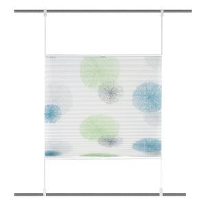 Plissé Rawlins polyester - Blauw/groen - 70 x 210 cm