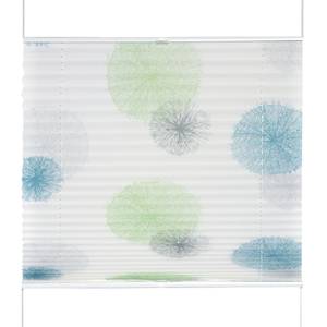 Plissé Rawlins polyester - Blauw/groen - 60 x 130 cm
