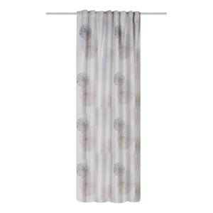 Kant-en-klaargordijn Rawlins polyester - Steengrijs - 140 x 225 cm