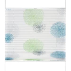 Plissé Rawlins polyester - Blauw/groen - 80 x 130 cm