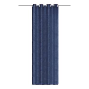 Gordijn Soft Crash polyester - Donkerblauw