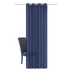 Gordijn Soft Crash polyester - Donkerblauw