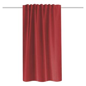 Rideau Talmas Polyester - Rouge - 135 x 145 cm