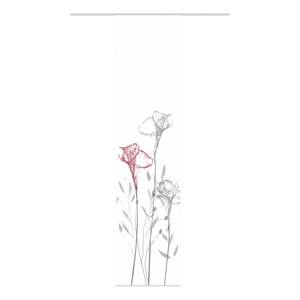 Schuifgordijn Kipala polyester - Rood - Set van 1