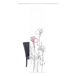 Schuifgordijn Kipala polyester - Rood - Set van 1