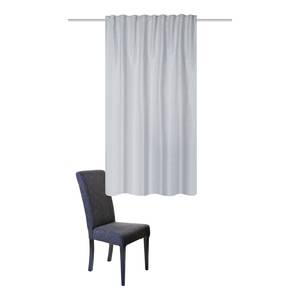 Rideau John Polyester - Gris clair - 135 x 145 cm