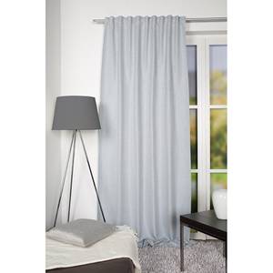 Rideau John Polyester - Gris clair - 135 x 160 cm