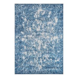 Kurzflorteppich Turenne Polyester - Jeansblau - 200 x 290 cm