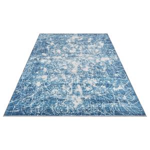 Kurzflorteppich Turenne Polyester - Jeansblau - 200 x 290 cm