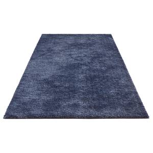 Hoogpolig vloerkleed Gourville polyester - Donkerblauw - 200 x 290 cm