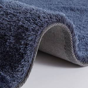 Hoogpolig vloerkleed Gourville polyester - Donkerblauw - 160 x 230 cm