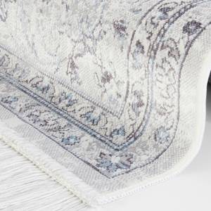 Vloerkleed Oriental Vintage Medaillon viscose/katoen - Pastelblauw - 160 x 230 cm