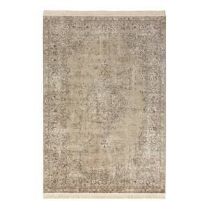 Teppich Oriental Vintage Medaillon Viskose / Baumwolle - Olivgrün - 160 x 230 cm