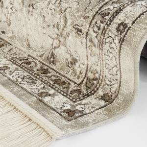 Teppich Oriental Vintage Medaillon Viskose / Baumwolle - Creme - 195 x 300 cm