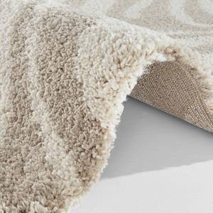 Tapis épais Desert Fibres synthétiques - Beige - 80 x 150 cm