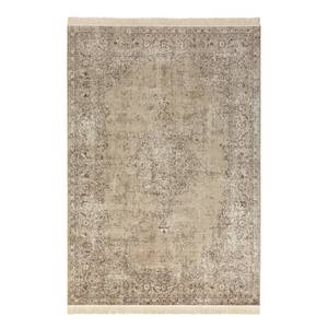Teppich Oriental Vintage Medaillon Viskose / Baumwolle - Olivgrün - 95 x 140 cm