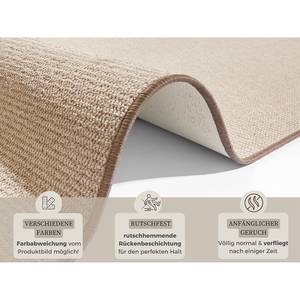 Tapis de couloir Bouclé Fibres synthétiques - Beige - 67 x 200 cm