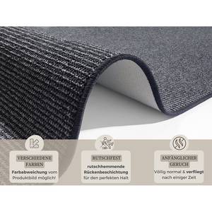 Tapis de couloir Bouclé Fibres synthétiques - Anthracite - 67 x 200 cm