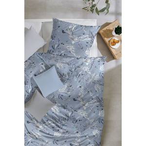 Parure de lit Houlle Coton - Bleu - 135 x 200 cm + oreiller 80 x 80 cm