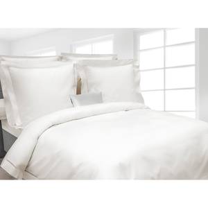Parure de lit Feline Percale - Blanc - 200 x 200 cm + 2 oreillers 80 x 80 cm