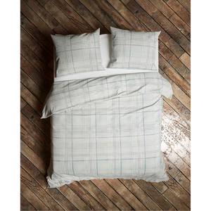 Parure de lit Pearce Flanelle - 155 x 220 cm + 2 oreillers 80 x 80 cm