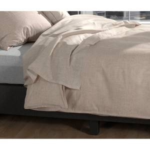 Jersey-hoeslaken Lino renforcé - Aardekleurig - 160 x 290 cm