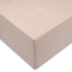 Parure de lit Lino Coton - Sable - 200 x 200 cm + 2 oreillers 80 x 80 cm