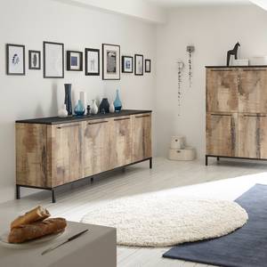 Dressoir Mango Navarra eikenhoutkleurig - Breedte: 207 cm