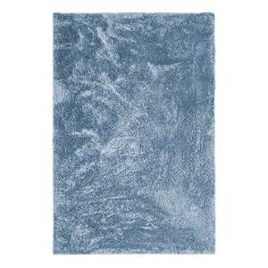 Hoogpolig vloerkleed Posada polyester - Petrolblauw - 120 x 180 cm