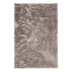 Hoogpolig vloerkleed Posada polyester - Grijs - 120 x 180 cm