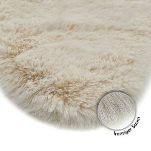 Fellteppich Cingoli Polyester - Hellbeige