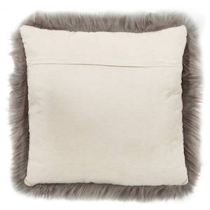 Coussin Ovium Acrylique / Polyester - Taupe