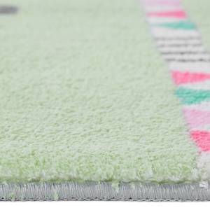 Tapis enfant Lama Lulu I Polyester - Vert clair - 120 x 170 cm