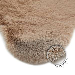 Fellteppich Cingoli Polyester - Taupe