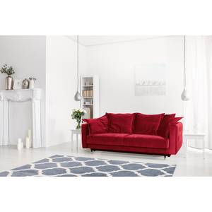 Big Sofa Cape Vincent Samt - Samt Vaia: Weinrot